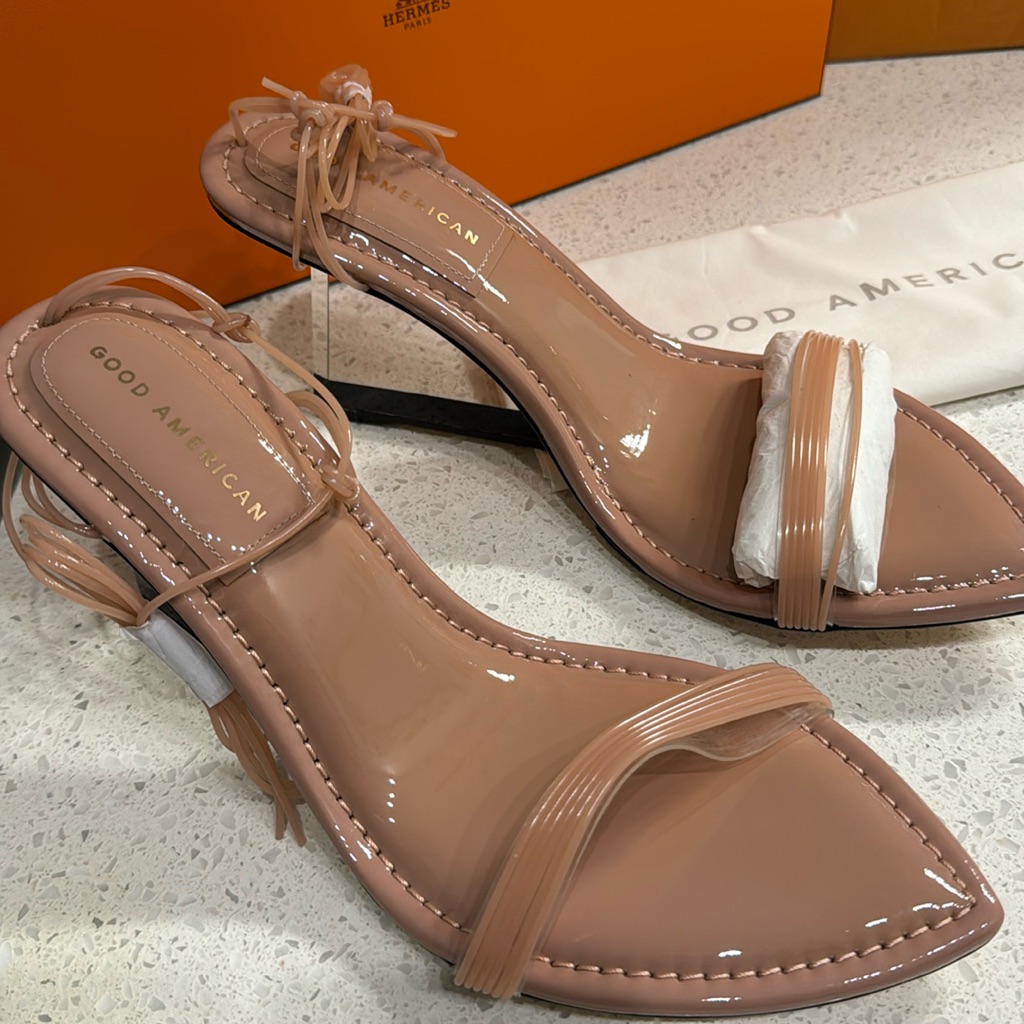 Brand New Good American Sandals 11